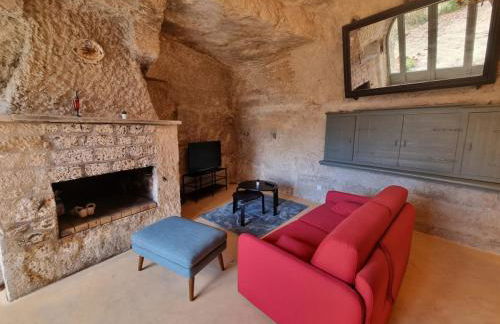 Troglo en bord de Loire, entre vignes et châteaux - Foto 4