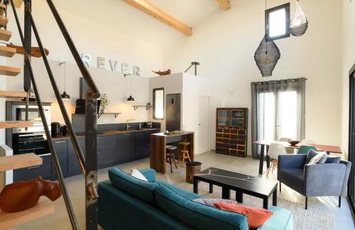 Loft en Provence - Terrasse-Climatisation-Proche Golf et Luberon - Foto 18