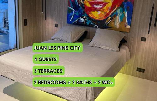 TOP 2 Bedrooms 2 Baths 2 WCs Terrasse Juan Les Pins - Photo 1