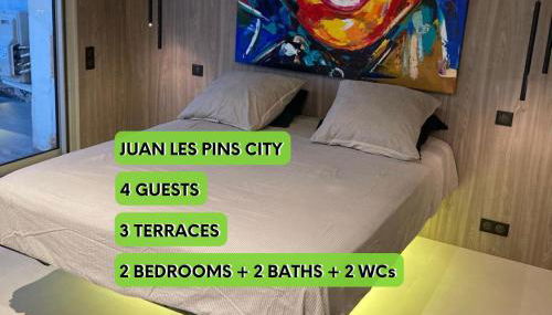 TOP 2 Bedrooms 2 Baths 2 WCs Terrasse Juan Les Pins - Photo 1
