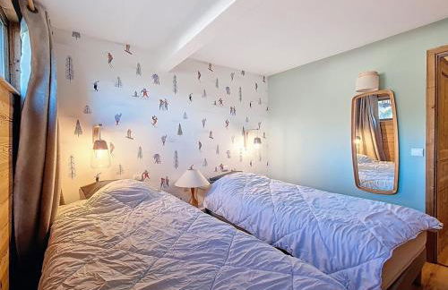 Bel appartement spacieux 10 pers, balcon, parking, proche pistes - FR-1-344-771 - Foto 9