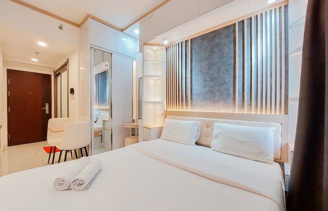 High Floor And Cozy Studio Room At Sky House Bsd Apartment - Foto 4