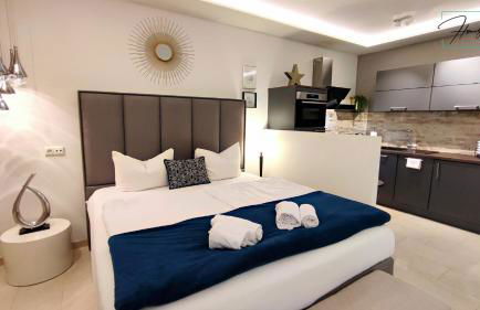 HOMELY STAY Studio P1 - Elegant Self-Check-in Studio-Apartment in Munich -with Kitchen and Washing Machine - Foto 6