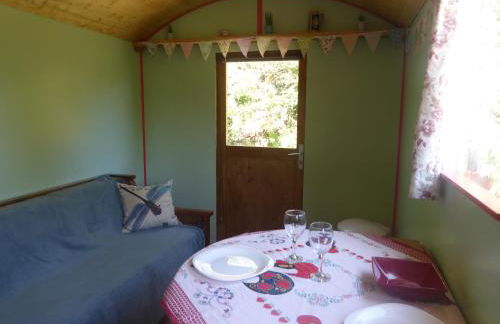 Rosa the Cosy Cabin - Gypsy Wagon - Shepherds Hut, RIVER VIEWS Off-grid eco living - Foto 27