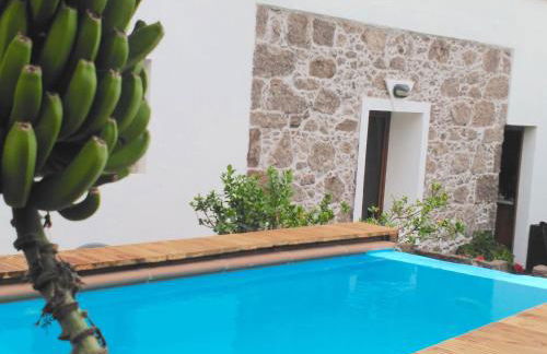 Villa Canaria piscina jacuzzi jardín - Foto 44