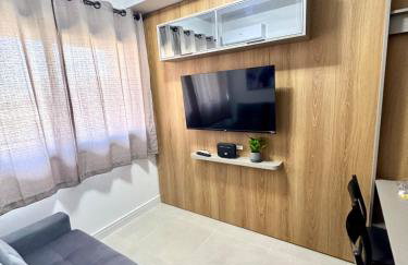 New Go Carlos Gomes Apartamento com Suíte e Linda Piscina no Rooftop 24h - Foto 14