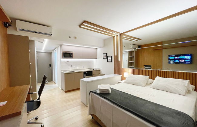 Studios aconchegantes Setor Marista BLS - Photo 32