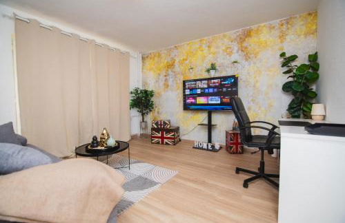 Dortmunder Erdgeschoss-Luxusloft mit großen Balkon, Netflix und 250 Mbytes Highspeed Wifi - Foto 18