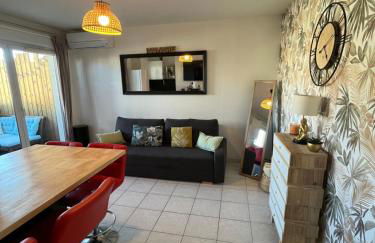 Joli T2/ Tram/ Clim/ Parking/ Wifi/ Piscine - Foto 24