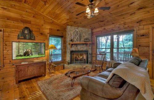 Bearfoot Ridge Wood-burning fireplace cozy hot tub serene views - Foto 2