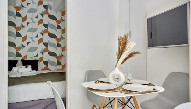 Cozy and New Flat Le Marais/ Place des Vosges - Foto 2, Habitación