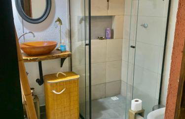 Eco Cabana a 150 metros da praia e centrinho - Foto 6