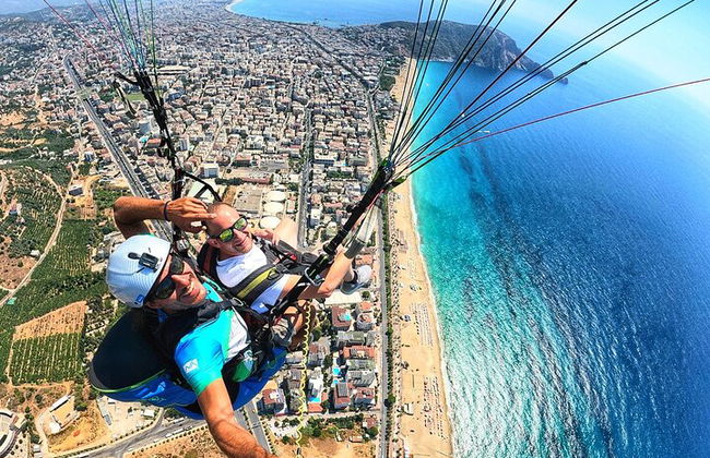 Parapendio in tandem ad Alanya con piloti con licenza professionale - Foto 5