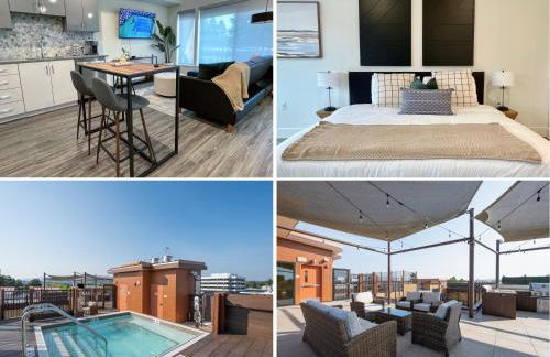 Elevator-Downtown View-Garage-King Bed-Laundry - Foto 1