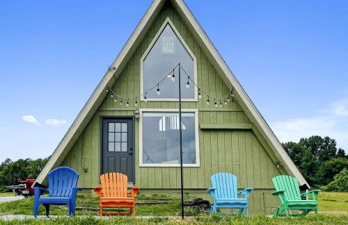 Incredible A-frame with Fabulous Panoramic Views and Hot-tub in Makanda, Illinois - Foto 51