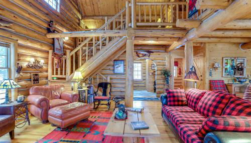 Handcrafted Log Home on River Near Crystal Mtn - Foto 5