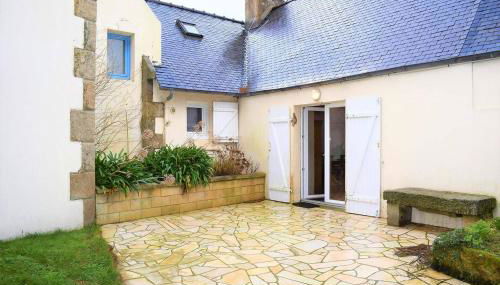 Maison bretonne avec une jolie cour fermée et fleurie avec WIFI à TREBEURDEN - Réf 679 - Foto 2