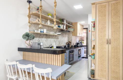 Casa Turquesa Pé na areia Piscina infinita Pet friendly Condomínio fechado - Foto 41