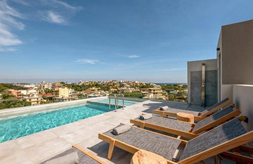 Soleado Villa Chania rooftop heated pool - Foto 6