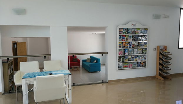 Sala de estar do lobby