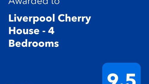 2025 Award Winner Liverpool Cherry House - 4 Bedrooms - Foto 4