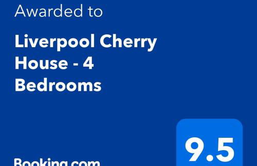 2025 Award Winner Liverpool Cherry House - 4 Bedrooms - Foto 4