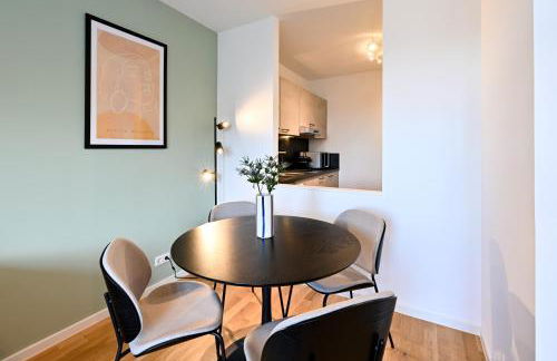 Rosengarten Apartments Fürth, Moderne Serviced Apartments in Citylage, ganze Ferienwohnung 50 m2, nahe Nürnberg, Metro, Sauna, Frühstück & Parkplatz - Foto 37