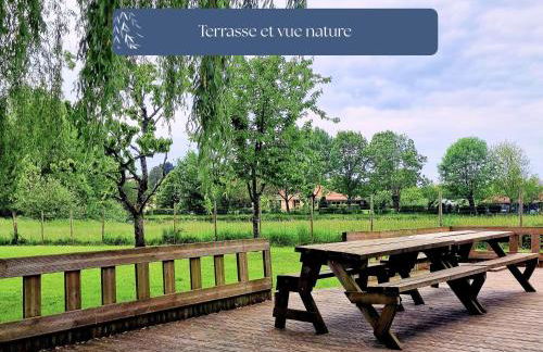 Grand Gîte Le Saule en Scie - 3 étoiles - Spa chauffé, 12 à 14 pers, jardin clos, 30 mn PuyduFou - Foto 38