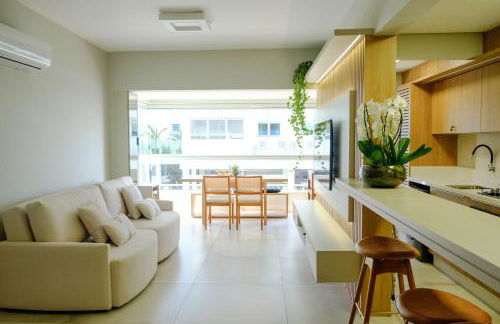 Essence Life Residence com Vista Mar, apartamento completo com 2 quartos em Condomínio Clube a 100 metros da Praia do Campeche, Florianópolis - Photo 20