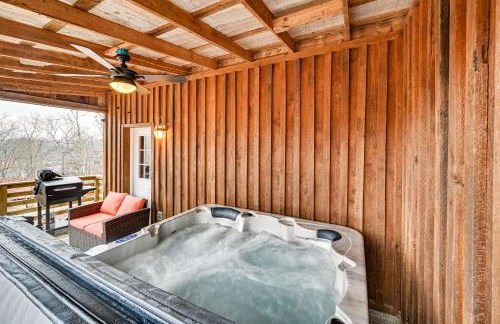 Private Hot Tub, Arcade Game Bee Spring Cabin - Foto 21