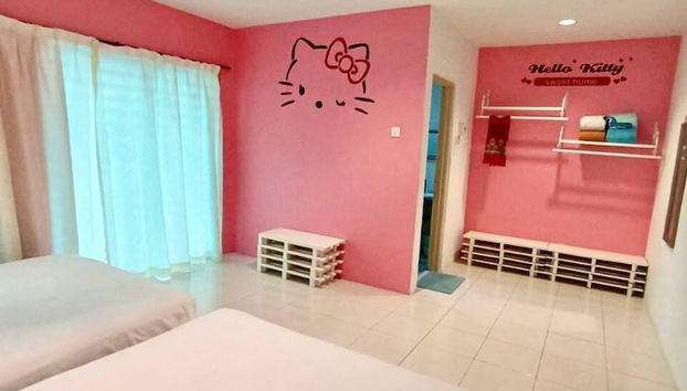 Ipoh Meru Animation Stay by Grab A Stay - Foto 4, Habitación