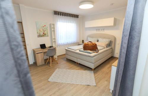 WEINQUARTIER Bad Kösen 65 qm Küche Parkplatz Terrasse Weinbergsblick - Foto 29