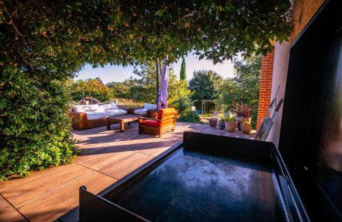 Villa Magarre Climatisée, Piscine Chauffée, Spa, dans un Cadre Naturel Envoûtant - Foto 48