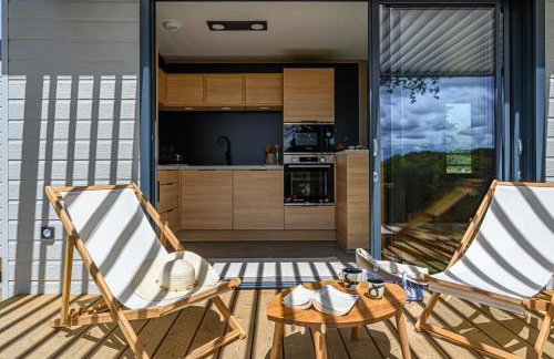 chalet Paille en Queue, au pays basque avec piscine et vue sur Hasparren - Foto 1
