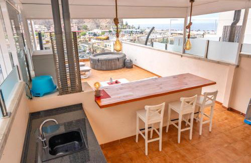 Puerto de Mogan - Luxe Apartment with roof terrace and sea view - Photo 9