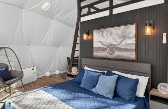 Glamping dome w fire pit & BBQ stargazing - Foto 35