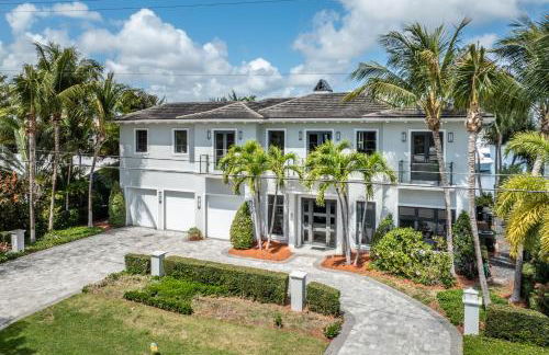 Waterfront Luxury Estate with Private Dock Lighthouse Point - Foto 62