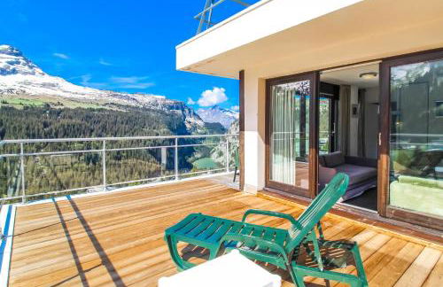 Penthouse 3-bedroom apartment, mountain views, large terrasse, piste access - Photo 45