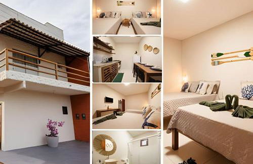 Flat 01 · Flats Japaratinga1- 200m da praia cozinha completa - Foto 2