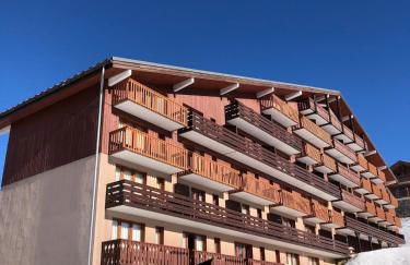 Plagne Soleil 2050 m Ski in and out sleeps 6 - Foto 9