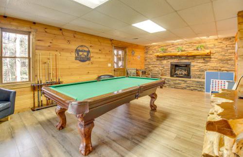 Secluded Cherry Log Cabin with Hot Tub and Swings! - Photo 15