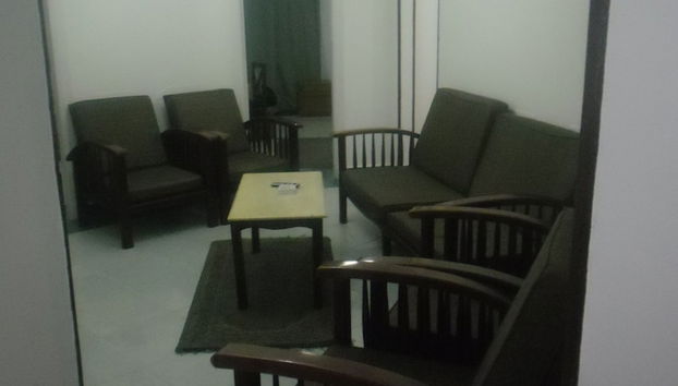 Coin salon dans le hall