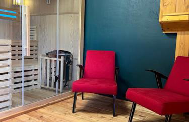 Houten Villa "ReisnaarPolen" Royaal ontbijt tevens Gluten Lactose vrij, Vega en diner mogelijk, sauna en Hottub - Foto 46