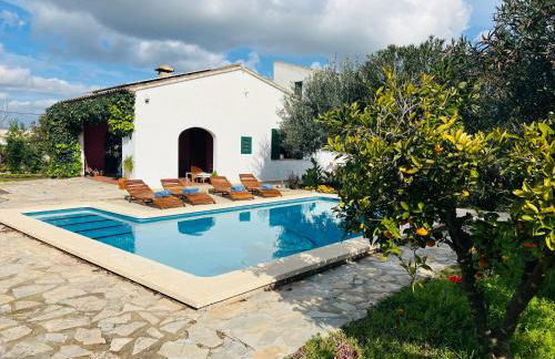 Villa Es Puig, piscina y vistas a la montaña - Foto 2