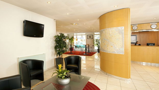 Zona de estar del vestíbulo