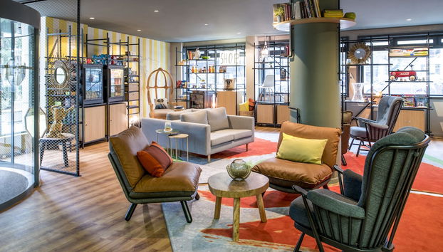 Zona de estar del vestíbulo