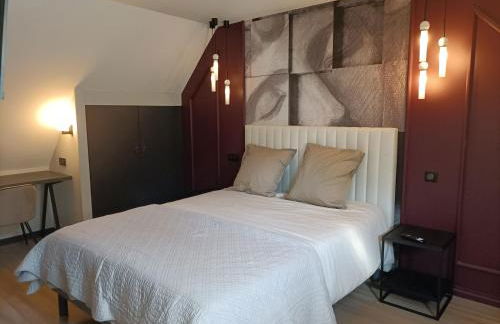 Gîte haut de gamme face à l'abbaye de Noirlac - 5 ch, 5 sdb, clim, terrasse privée - FR-1-586-26 - Foto 19