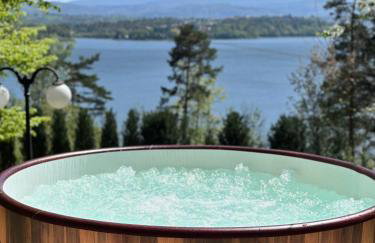 BUKOWA Jezioro Żywieckie Beskid Żywiecki Śląski Sauna Jacuzzi Kominek Morsowanie Tresna Żywiec Szczyrk - Foto 5