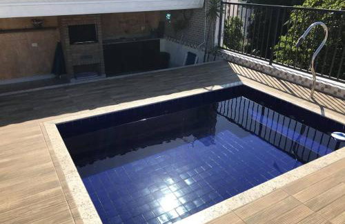 Encantadora Cobertura com piscina privada na praia do Tombo. - Foto 6