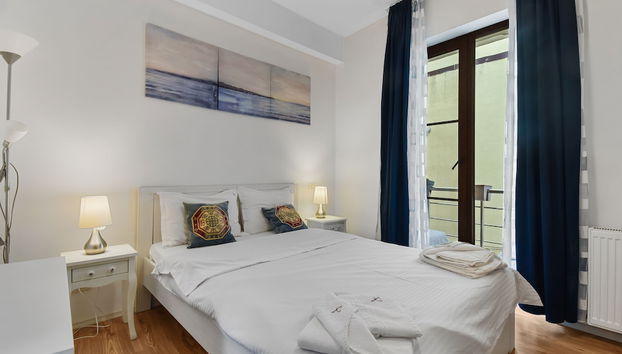 Bohemian Apartment with balconies - Foto 2, Habitación